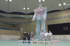 ティッシュ箱で作成　ガンダム完成