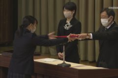 市内高等学校卒業証書授与式