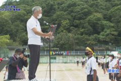 14．閉会式　２０２１年度川之江北中学校体育祭