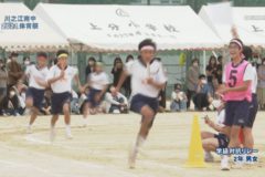 8．学級対抗リレー（２年男女）　２０２１年度川之江南中学校体育祭
