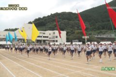 1．開会式・全校体操　２０２１年度三島西中学校体育祭