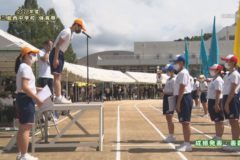12．閉会式　２０２１年度三島西中学校体育祭