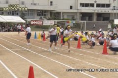 7．35×100ｍリレー決勝　1年JAPAN（１年男女）　２０２１年度三島西中学校体育祭
