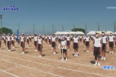 12．閉会式　２０２１年度三島南中学校体育祭