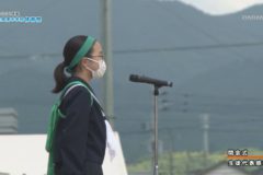 10．閉会式　２０２１年度三島東中学校体育祭