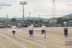 4．８０ｍ走（１～３年男女）　２０２１年度三島東中学校体育祭