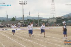 4．８０ｍ走（１～３年男女）　２０２１年度三島東中学校体育祭