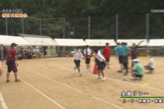 8．全員リレー（小学生・中学生・教職員・保護者）　２０２１年度新宮大運動会