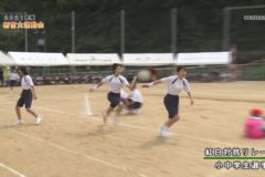 14．紅白対抗リレー（小中学生選手）　２０２１年度新宮大運動会