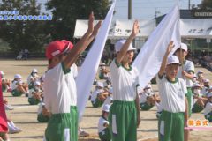 1．開会式　２０２１年度土居小学校　秋季大運動会