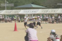 14．タイフーン接近中（２年）　２０２１年度川之江小学校秋のなかよし運動会