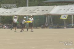 18．スロー＆キャッチ（４年）　２０２１年度川之江小学校秋のなかよし運動会