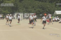 21．学級別対抗リレー（4年）　２０２１年度川之江小学校秋のなかよし運動会