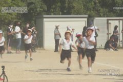 6．みんなでかけっこ（１年）　２０２１年度川之江小学校秋のなかよし運動会