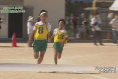 12．バトンをつないで（５・６年）　２０２１年度金生第二小学校　秋季大運動会
