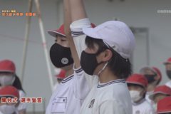 1．開会式　２０２１年度中之庄小学校　秋季大運動会