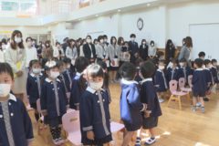 アンジェリーナ保育園入園式