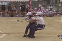 3．つなとり合戦（５年）　２０２２年度長津小学校　春季大運動会