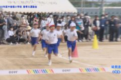 2．徒競走（３年生）　２０２２年度中曽根小学校 春季大運動会