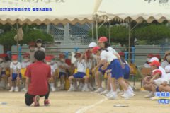 6．徒競走（６年生）　２０２２年度中曽根小学校 春季大運動会