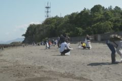 海ごみゼロウィーク 余木崎海岸清掃