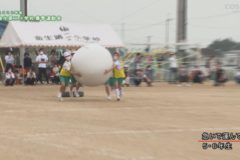15．急いで運んで（５・６年）　２０２２年度金生第二小学校　春季運動会