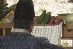 愛媛県無形民俗文化財「鐘おどり」神事