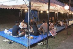 三年ぶりの開催　土居のいもたき