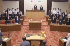 四国中央市議会9月定例会最終日　太鼓台運行団体を支援