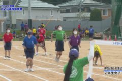 12．山あり谷あり（２年女子）　２０２２年度川之江高校 体育祭