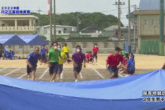 14．障害物競走（２年男子）　２０２２年度川之江高校 体育祭