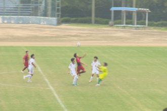 2022年度　中学校新人体育大会　サッカー1回戦