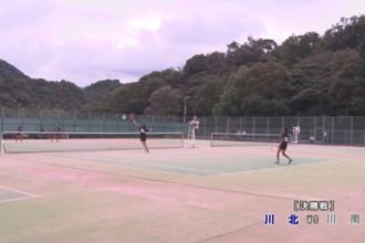 2022年度　中学校新人体育大会　ソフトテニス女子団体戦