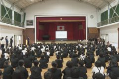 長津小学校 かなしきデブ猫ちゃん読み聞かせ会