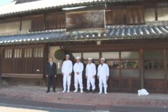 梅錦山川で初搾り