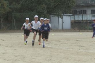 川之江小学校 校内マラソン大会