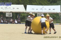 １８．大玉ピョロリン♥（６年生）　２０２３年度川之江小学校なかよし運動会