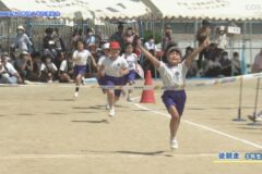 １１．徒競走（３年生）　２０２３年度中曽根小学校運動会