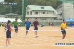 １７．障害物競走（２年男子）　２０２３年度川之江高校 体育祭