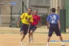７．学年別リレー（２年選手）　２０２３年度川之江高校 体育祭