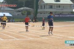 12.障害物競走（2年男子）　2024年度川之江高校体育祭