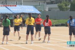 15.ざ・りれー（2年女子）　2024年度川之江高校体育祭