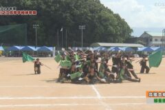 22.応援合戦（各団全員）　2024年度川之江高校体育祭