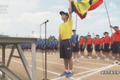 1.開会式（全校）　2024年度土居高校運動会