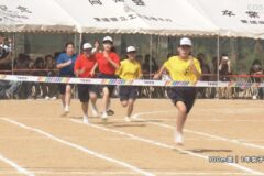 5.100ｍ走（1年女子）　2024年度土居高校運動会