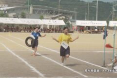8.借り物競争（1･2･3年女子）　2024年度土居高校運動会