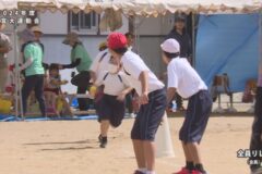 6.全員リレー（全員）　2024年度新宮大運動会