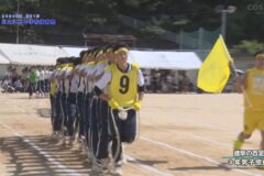 9.進撃の百足（3年男子）　2024年度川之江北中学校体育祭
