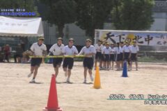 10.グルグル　ぐるぐる　ドッカーン！（2年女子）　2024年度川之江北中学校体育祭