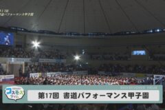 第17回書道パフォーマンス甲子園